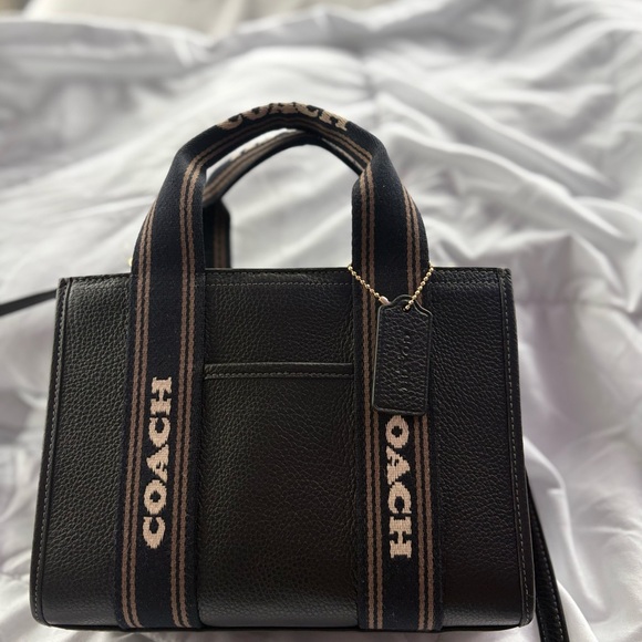Coach Black and Tan Tote Bag - Picture 3 of 3